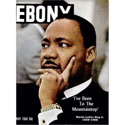 Ebony was one of the few Black publications present at the funeral of Dr. Martin Luther King, Jr.